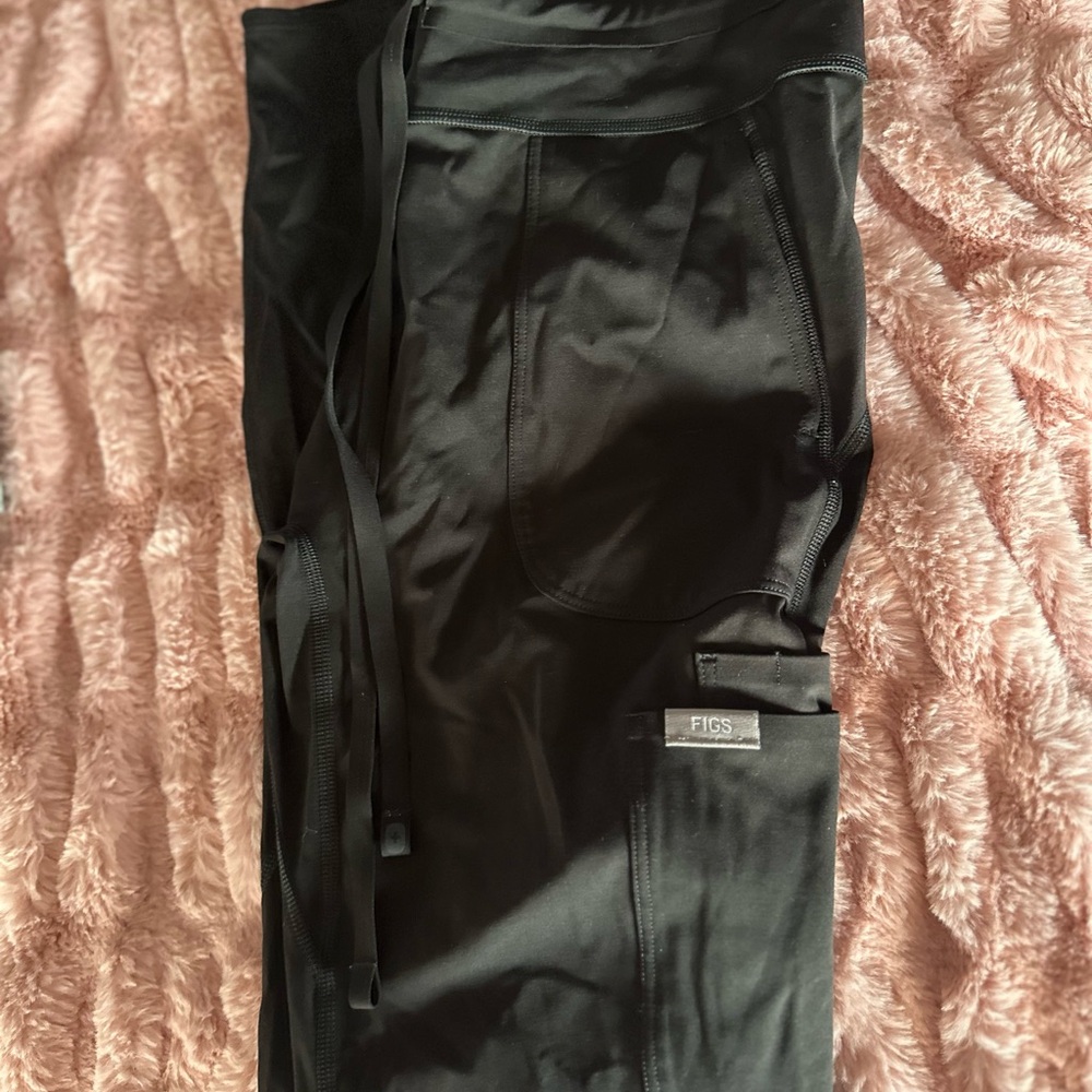 Figs Black Scrub Leggings